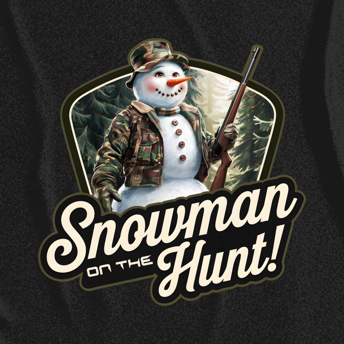 Snowman On The Hunt