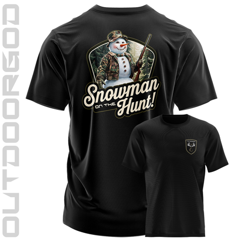 Snowman On The Hunt